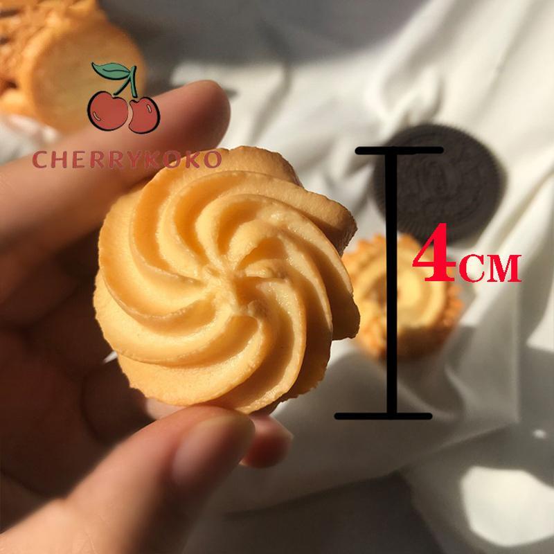 🍒🍒CHERRYKOKO Kẹp tóc hình bánh quy ngộ nghĩnh dễ thương