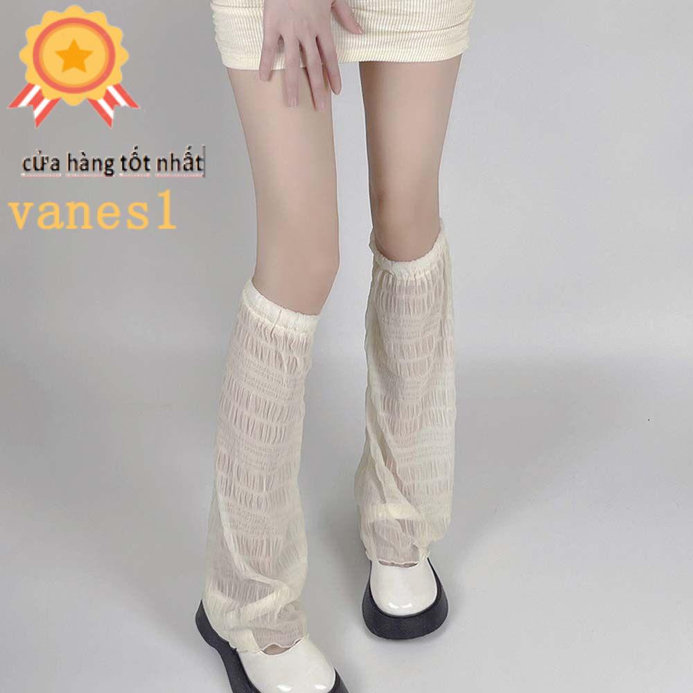 Vớ Ống Rộng Phối Ren Hóa Trang Lolita Nhật Bản VANES1