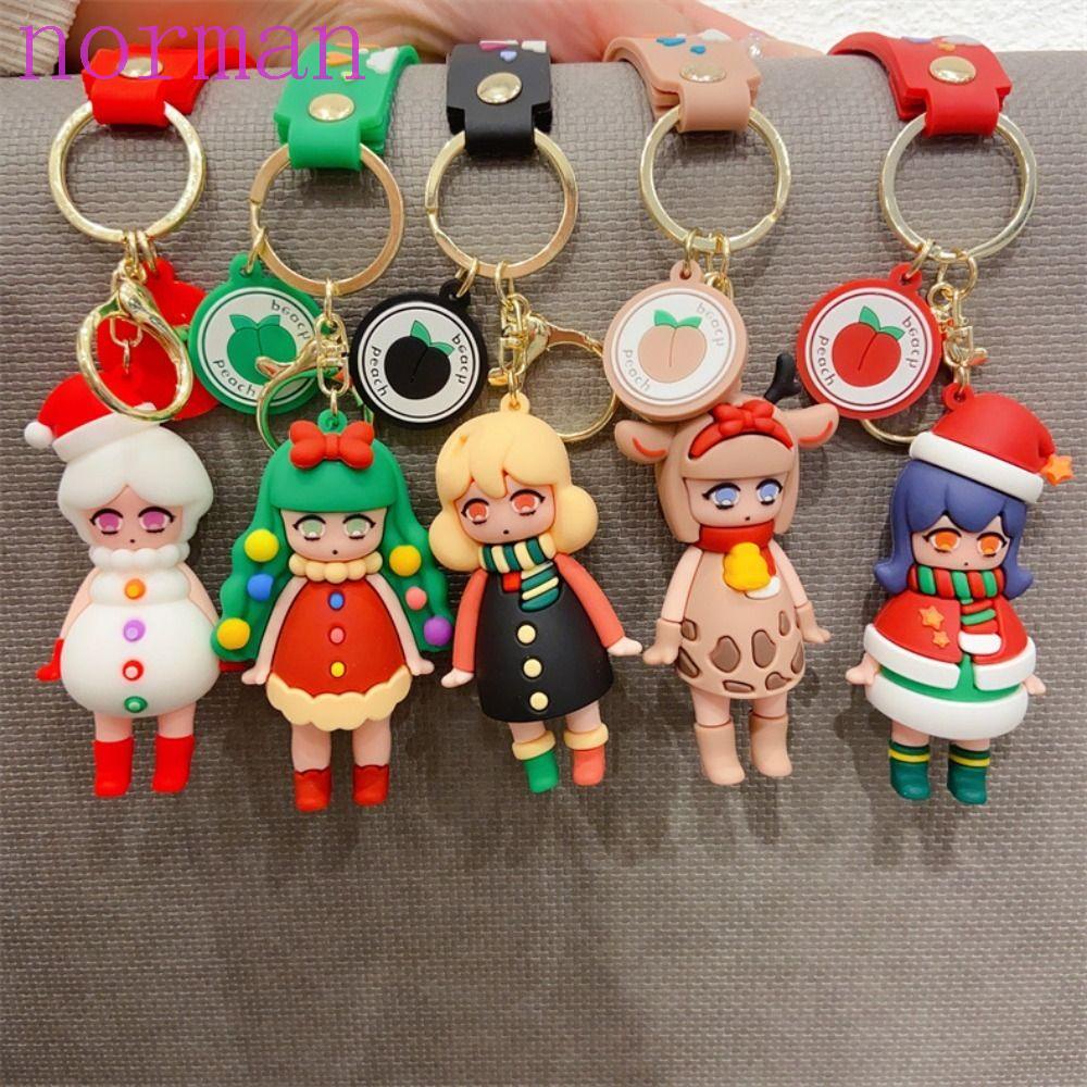 Móc Chìa Khóa Hình Trái Cây Hoạt Hình NORMAN Dễ Thương