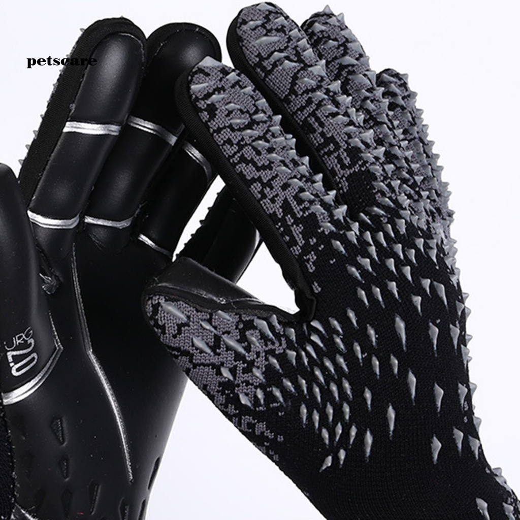 1 Đôi Găng Tay Thủ Môn Thể Thao Bằng Nylon Chống Trượt