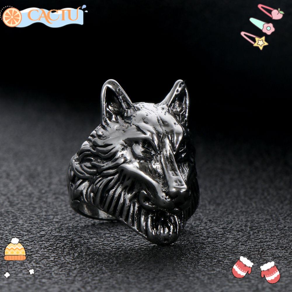 Nhẫn Nam Bằng Thép Không Gỉ Phong Cách Hip Hop Cá Tính