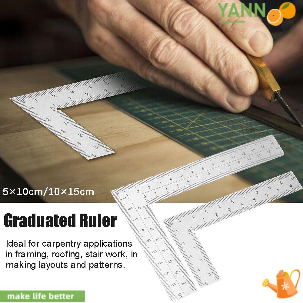 Thước Đo Carpen Hai Mặt Độ Chính Xác Cao Bằng Thép Không Gỉ 1