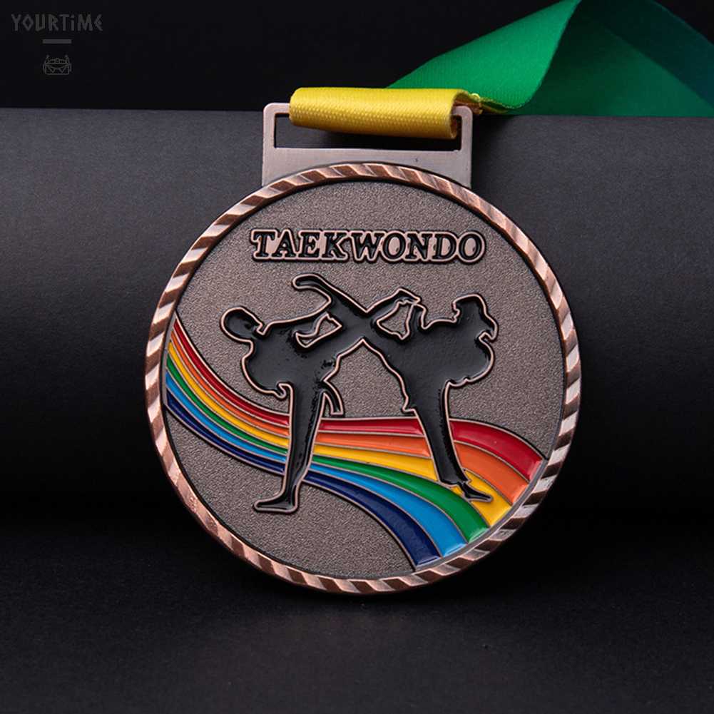 Giải Thưởng Câu Cá / Taekwondo Bằng Đồng Màu Vàng / Bạc