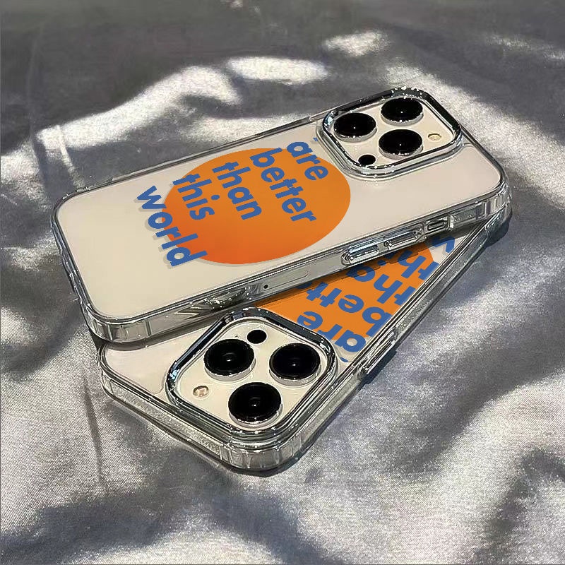 ✅Ốp Điện Thoại Dẻo Họa Tiết Mặt Trời / Mặt Trăng Dễ Thương Chống Sốc Cho iPhone12plus Tonghui 7max 11 / 14pro 13