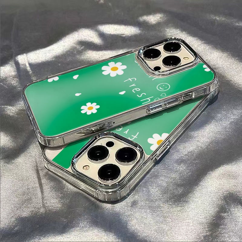 ✅Ốp Điện Thoại Mềm Chống Sốc Họa Tiết Hoa Cúc Cho Iphone 14Pro Plus 12 Max 87 1311 5WDK