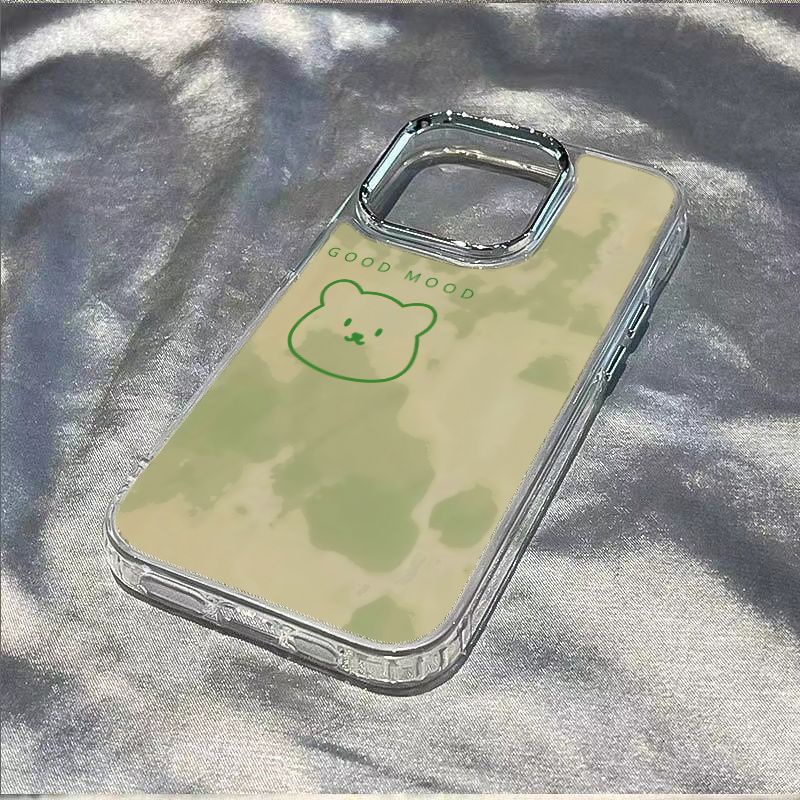 ✅Ốp Điện Thoại Mềm Hình Gấu Chống Sốc Chống Nhòe Cho Iphone 14pro13 811iPhone12max 7 plus