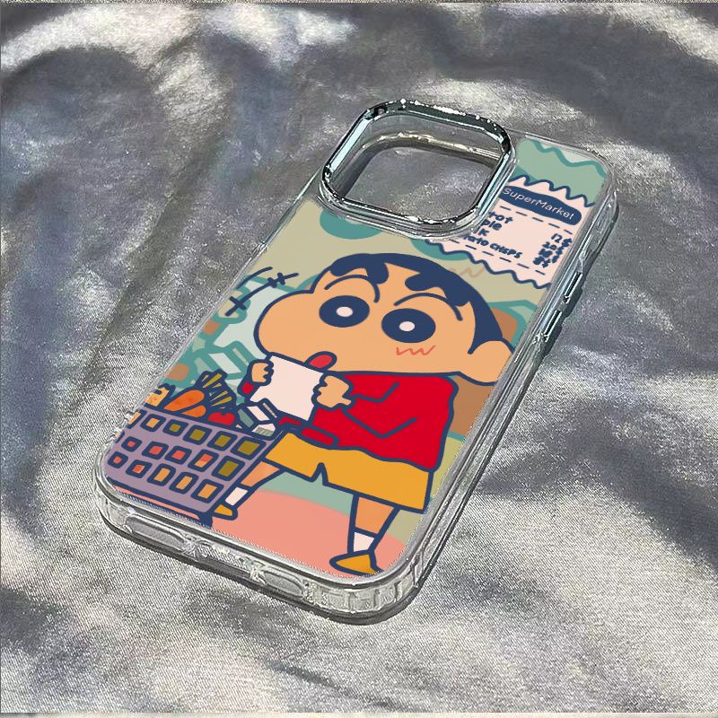 ✅Ốp Điện Thoại Mềm Chống Sốc Hình Shin-Chan MC0D Cho iPhone12xs13 14promaxplus Apple 8 711