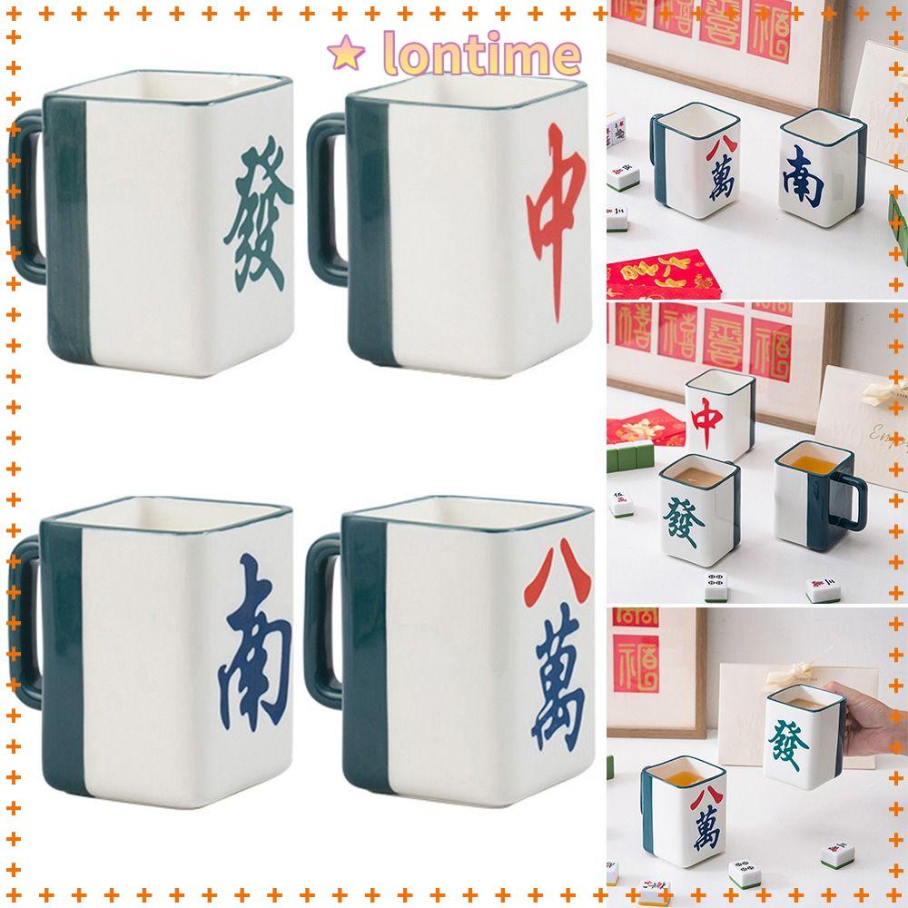 Cốc Sứ Uống Nước Kiểu Retro Thiết Kế Dễ Thương Dùng Làm Quà Tặng