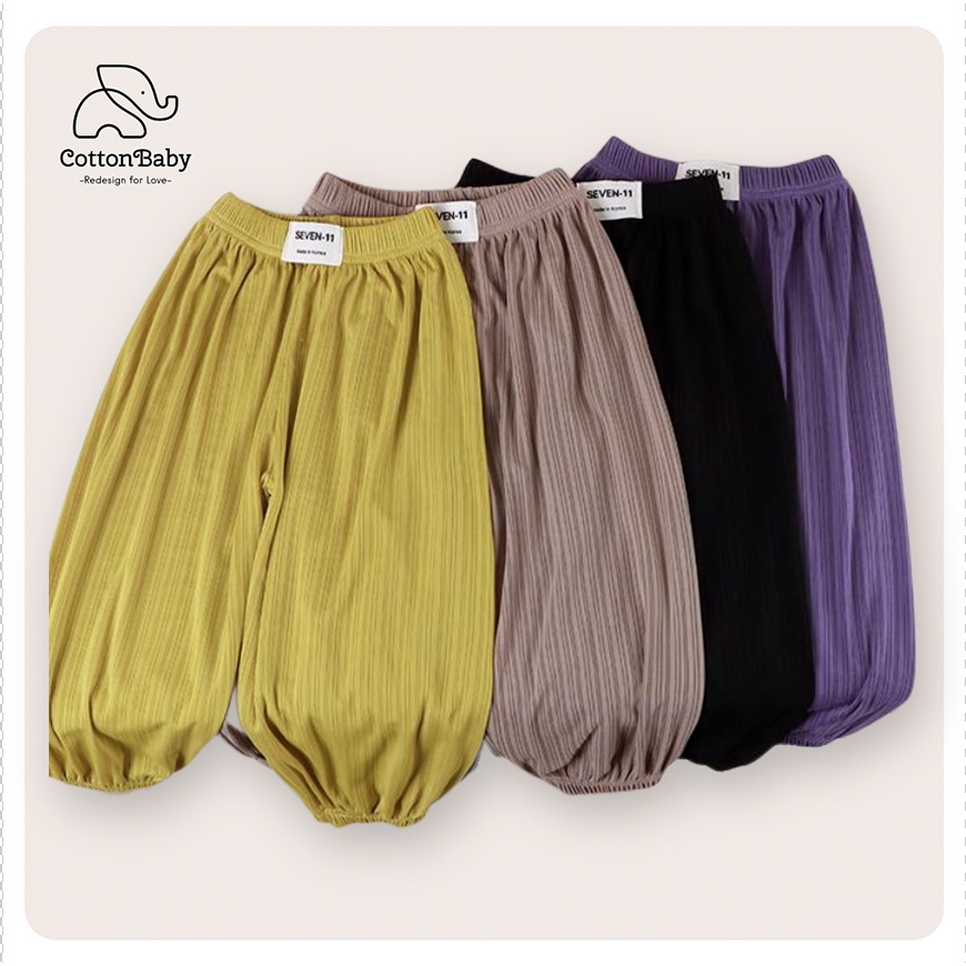 Quần Dài Dáng Rộng Chống Muỗi Màu Trơn Thoáng Khí Phong Cách Unisex Thời Trang Mùa Hè Đơn Giản Dễ Phối Đồ