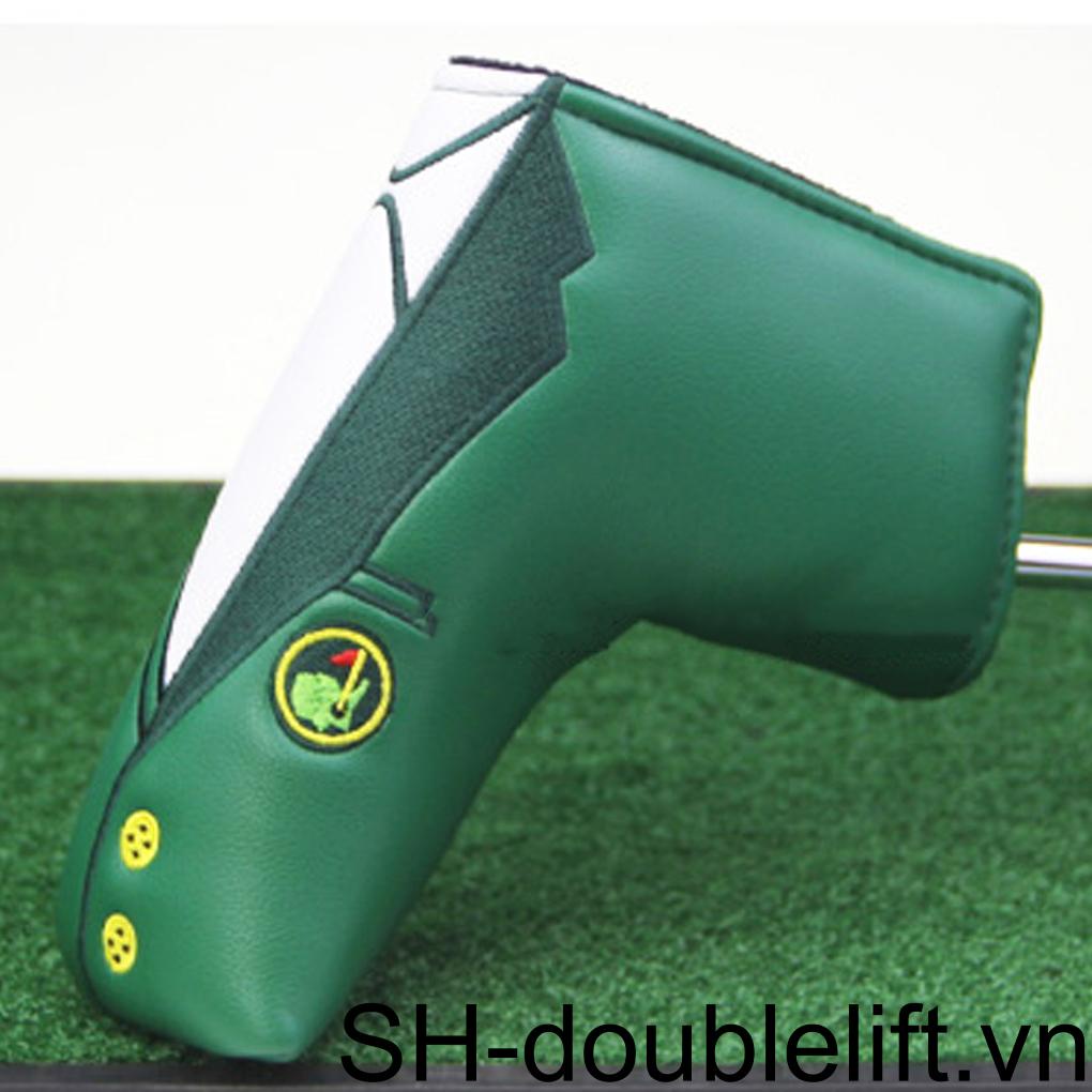 Vỏ Bọc Bảo Vệ Đầu Gậy Đánh Golf Bằng Vải Nhung Mịn Chống Nắng Chống Mòn Thêu Họa Tiết Tinh Tế