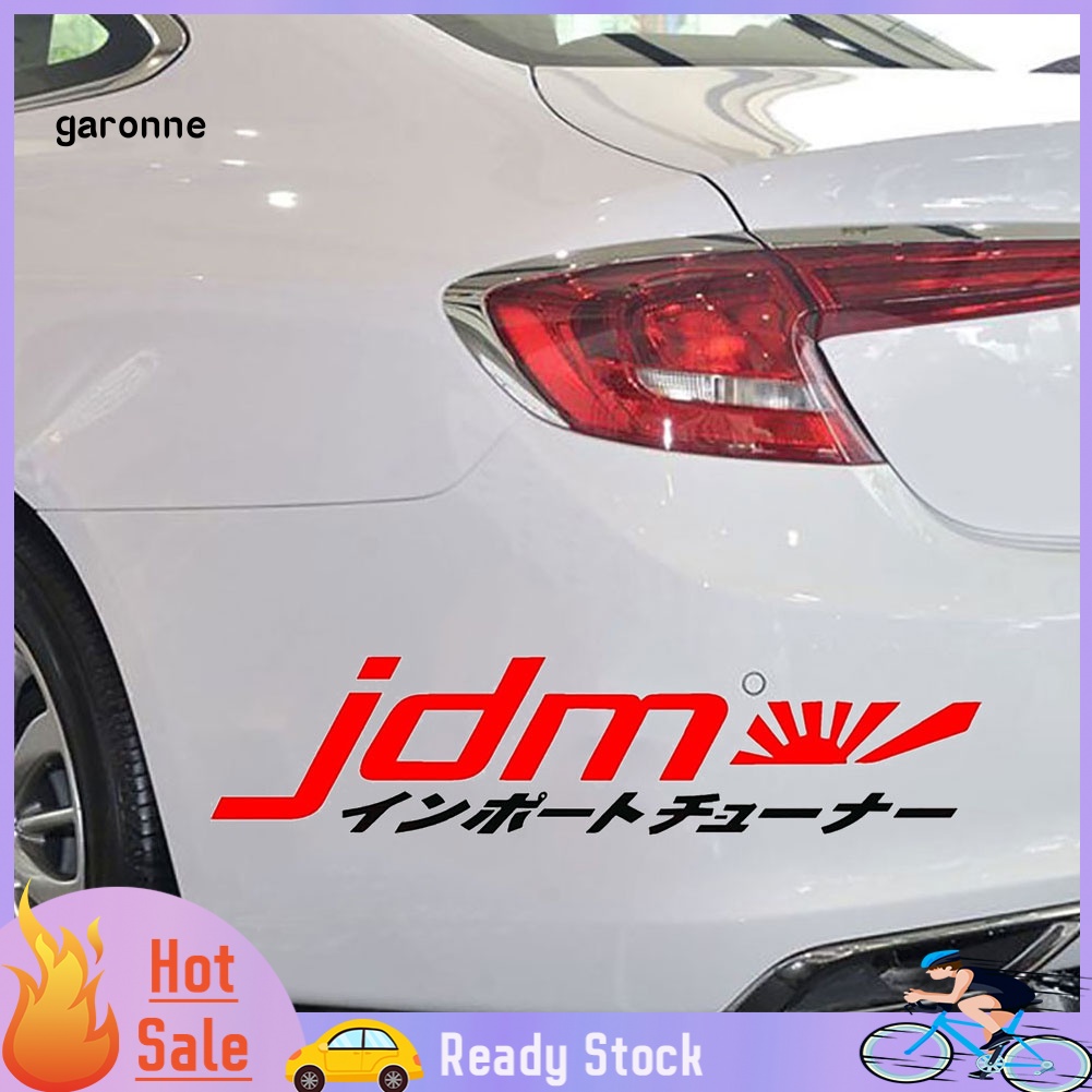 Đề Can Chữ Nhật Bản Phản Quang Dán Trang Trí Thân / Cửa Sổ Xe Hơi