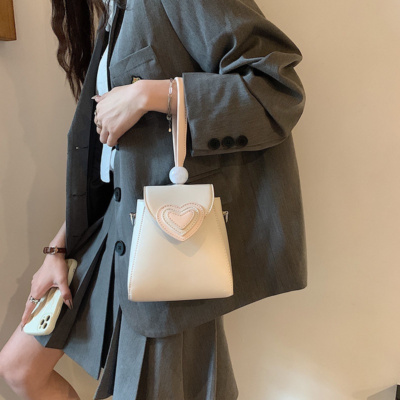 Túi Đeo Chéo Nhỏ Xinh Phong Cách Hàn Quốc Thời Trang Cho Nữ