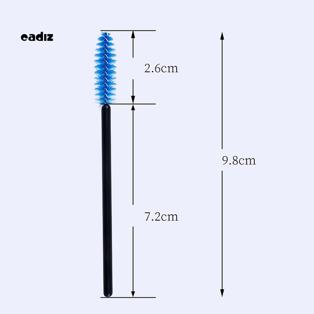 Bộ 50 Cọ Trang Điểm Lông Mi Màu Sắc Hỗn Hợp Dùng Một Lần Tiện Dụng