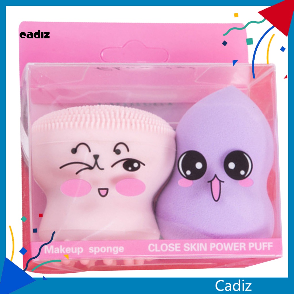 Cọ Rửa Mặt Bằng Silicon Mềm Hình Bạch Tuộc Cho Học Sinh