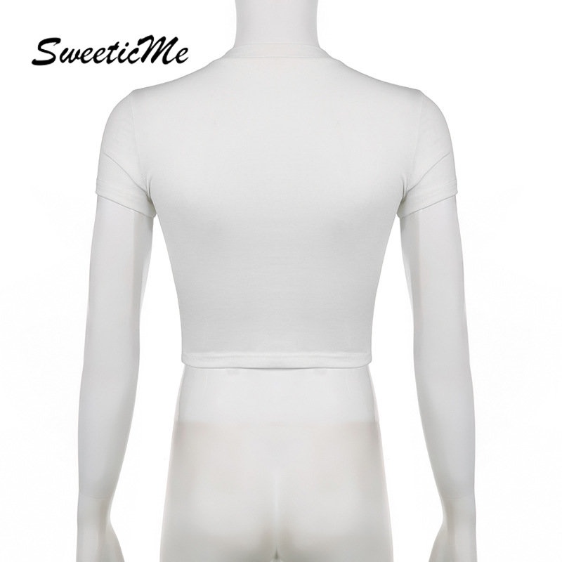 Áo Thun Tay Ngắn Cổ Tròn In Hình Thỏ Thời Trang 2023 Dành Cho Nữ