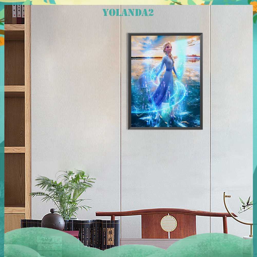 Bộ Tranh Đính Đá 5D Họa Tiết Hoạt Hình Độc Đáo DIY Dùng Trang Trí Nhà Cửa