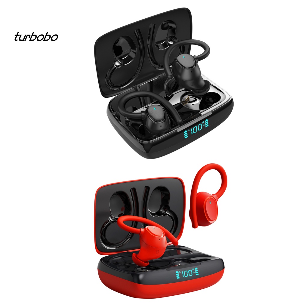 Tai Nghe Thể Thao Không Dây Bluetooth 5.1 Chống Ồn Có Màn Hình LED Kỹ Thuật Số