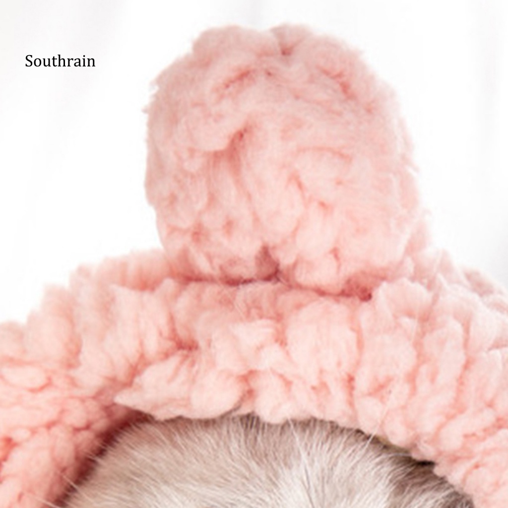 Mũ Lưỡi Trai Màu Trơn Dễ Thương Thân Thiện Với Da Cho Thú Cưng