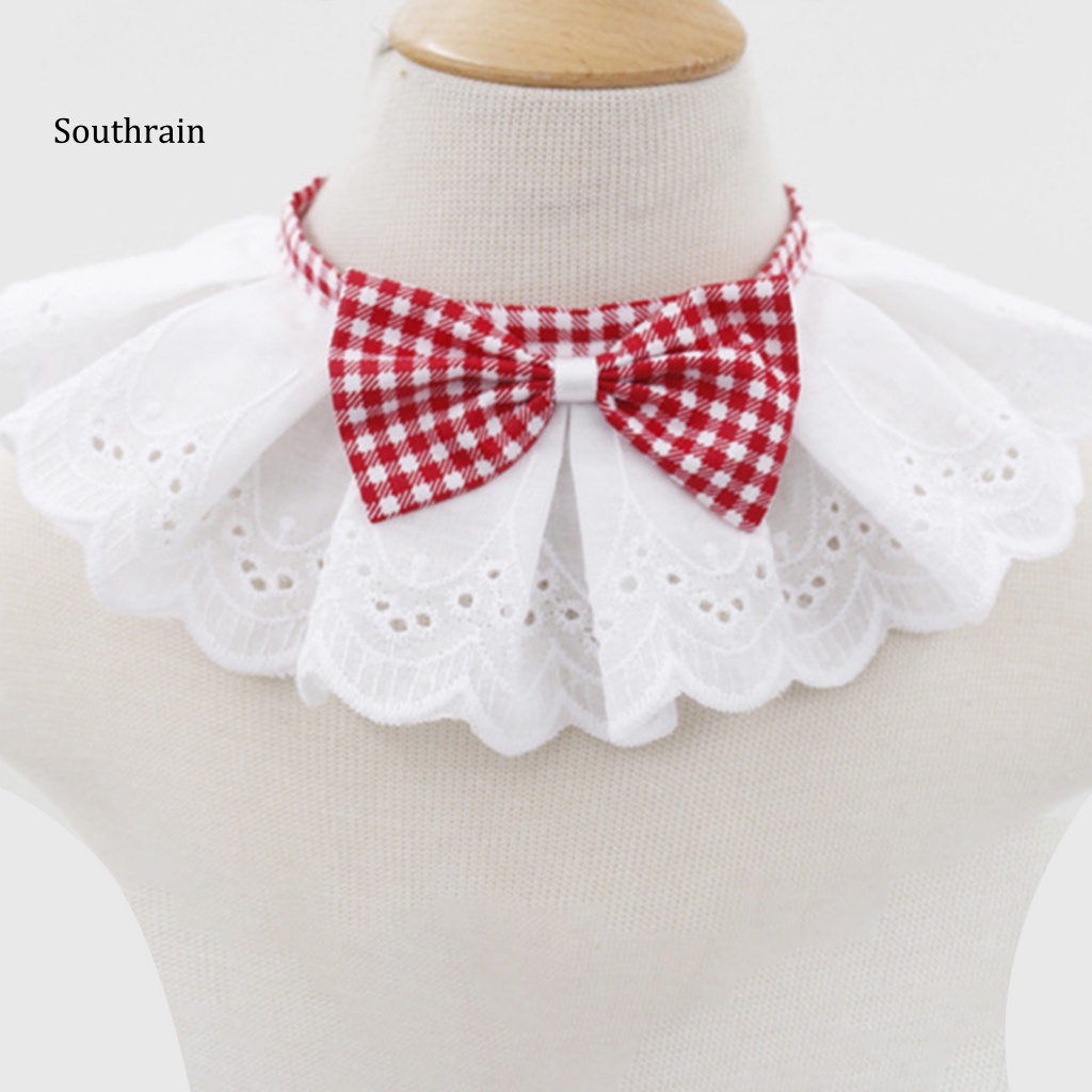 Vòng Cổ Thắt Nơ Có Thể Điều Chỉnh Dành Cho Thú Cưng