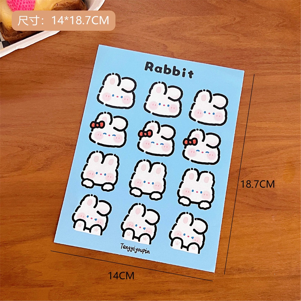 Sticker Biểu Tượng Cảm Xúc Dễ Thương Dán Trang Trí