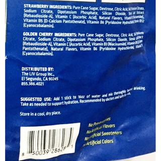 Bột điện giải Liquid I.V. Hydration Multiplier 30 gói (Golden Cherry & Strawberry)