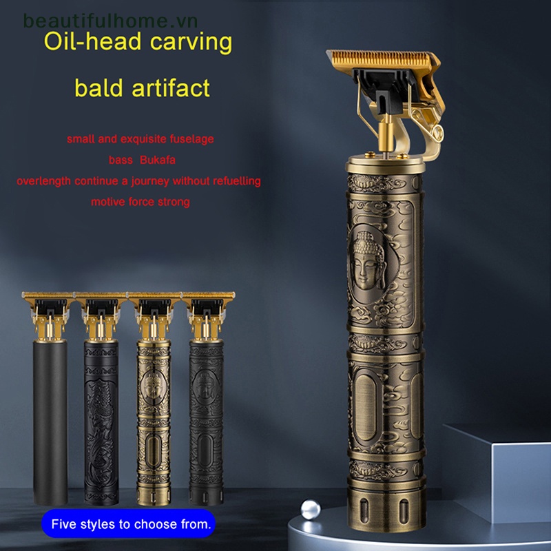 Tông Đơ Cắt Tóc Bằng Điện Có Thể Sạc Lại Tiện Dụng