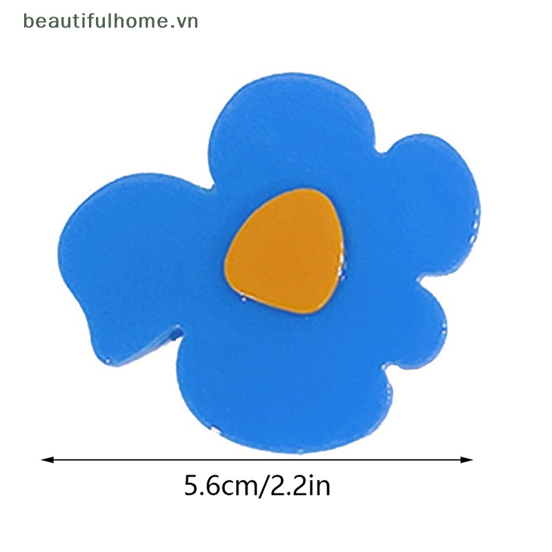 Kẹp Tóc Mái Bên Họa Tiết Hoa Ngọt Ngào Cho Nữ [Beautyhome]