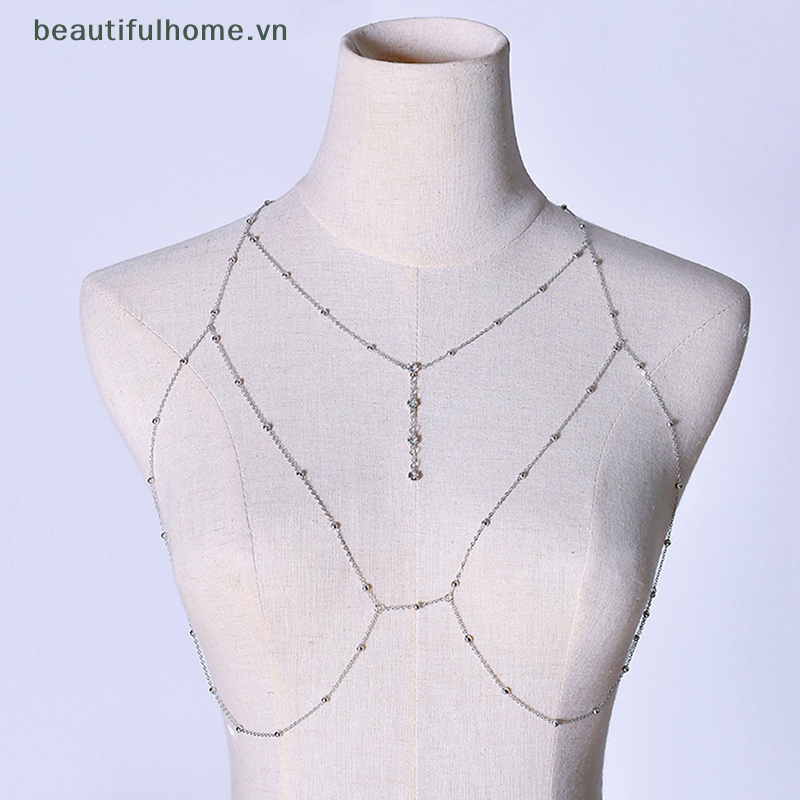 [beautifulhome] Dây Mắt Xích Đeo Cơ Thể Trang Sức Quyến Rũ Thời Trang Đi Biển Cho Nữ [beauty]