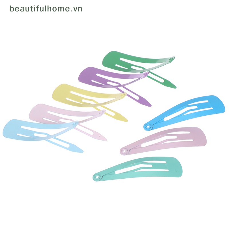Set 20 Kẹp Tóc Màu Sắc Kẹo Ngọt Xinh Xắn Dành Cho Nữ