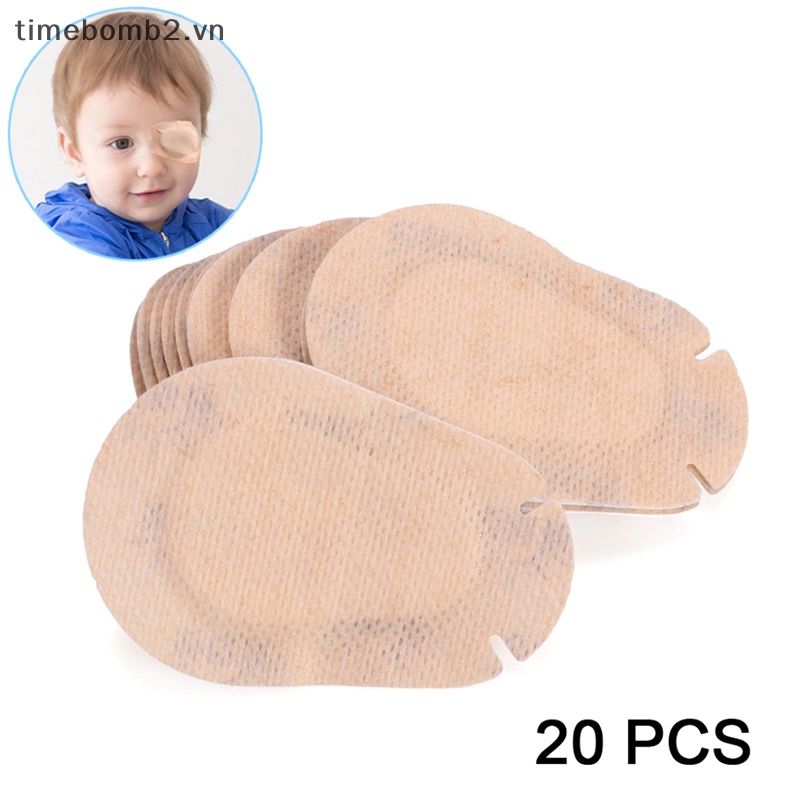 Set 20 Miếng Dán Chỉnh Hình Mắt Amblyopia Hỗ Trợ Luyện Tập Cho Bé .