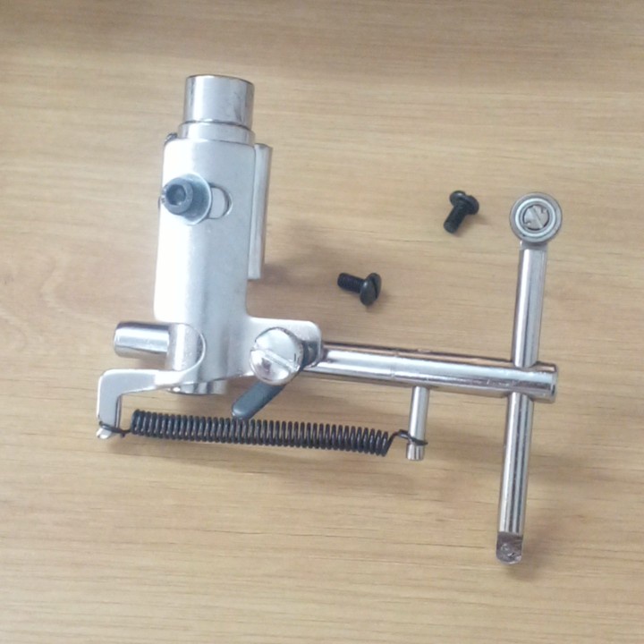 Cử Treo Máy Trụ, Plat Bed Suspended Guide Adjustable Set Folder For PFAFF 474, Golden Wheel 9920