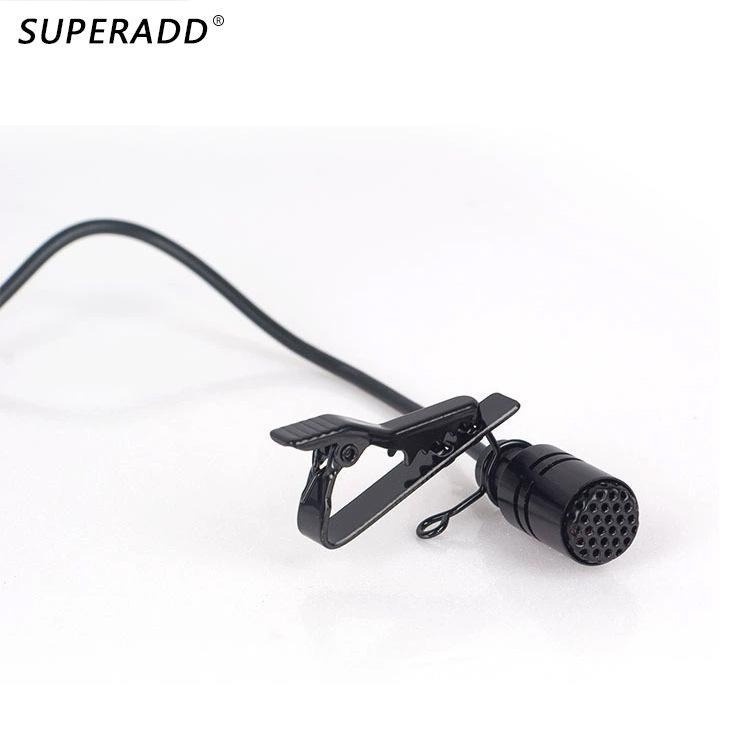 SUPERADD Micrô có dây kx511 với đầu thu Phích cắm 3.5mm để dạy Loa sân khấu khuếch đại giọng nói trực tiếp