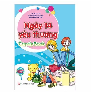 Sách candy book - ngày 14 yêu thương - tân việt - bản quyền