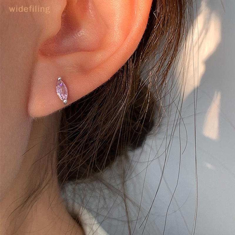 1 Đôi Bông Tai Bạc S925 Hình Học Xoắn Ốc Thời Trang Dành Cho Nữ