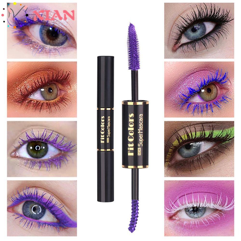 Mascara Sợi Tơ 4D Hai Đầu Lâu Trôi Chuốt Mi Cong Vút Và Dài Hơn