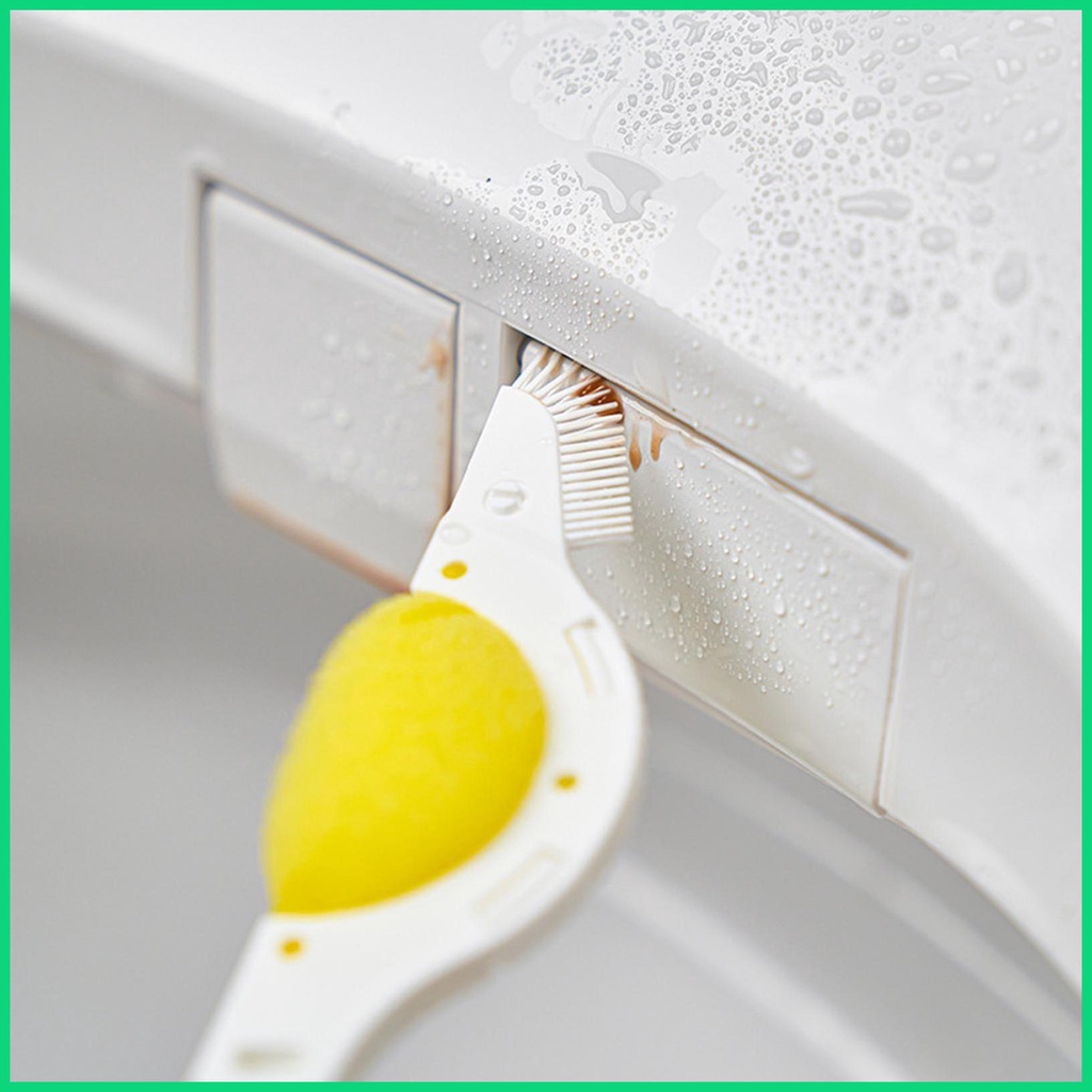 Bộ 3 Bàn Chải Nhỏ Làm Sạch Rãnh Nhà Vệ Sinh Đa Năng Linh Hoạt