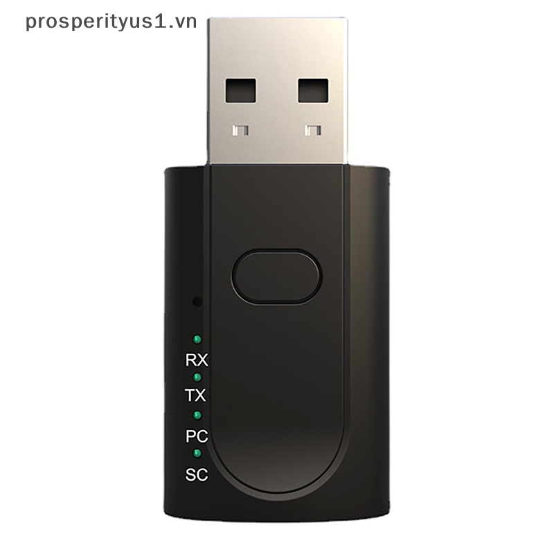 Usb Thu Phát Tín Hiệu Bluetooth 5.1 4 Trong 1 Cho TV / Máy Tính / Xe Hơi Chuyên Nghiệp 1 [VN]
