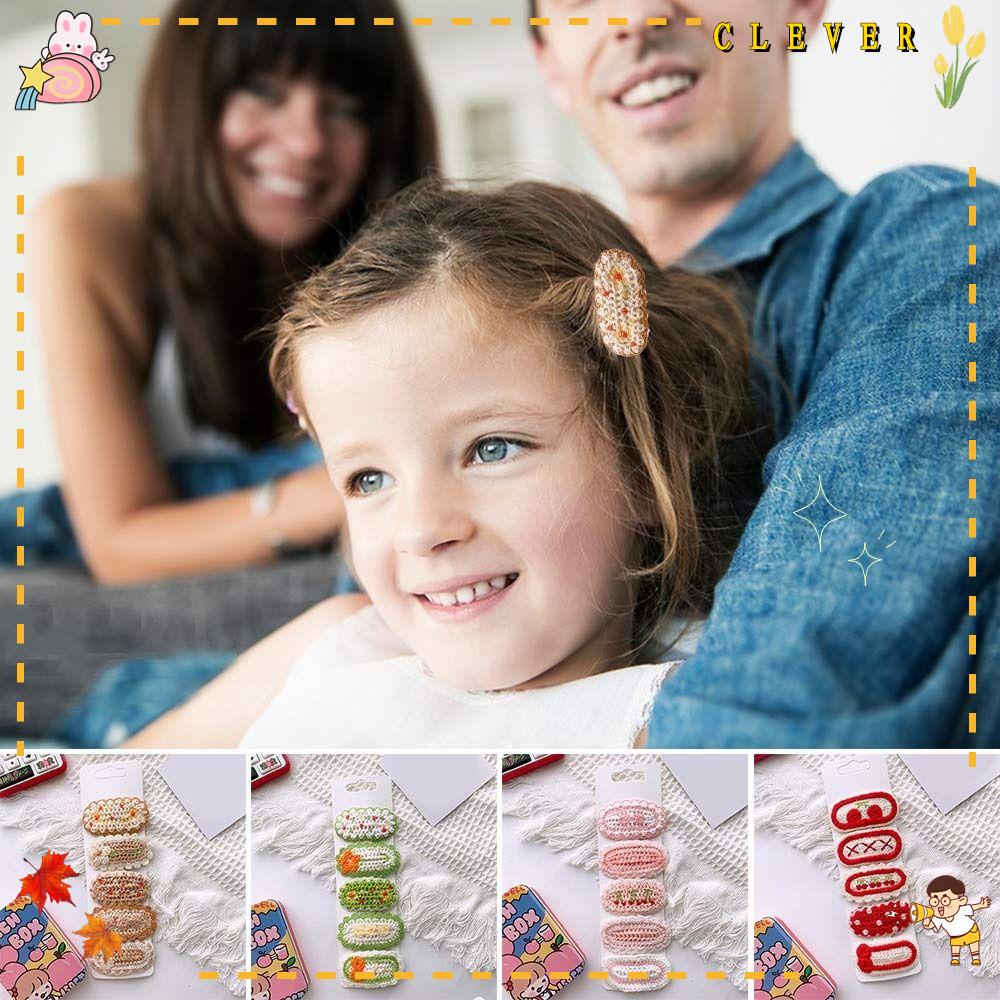 Kẹp Tóc Họa Tiết Hoa Ngọt Ngào Thời Trang