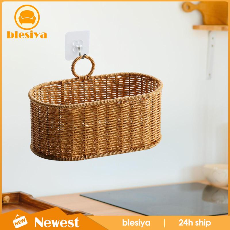 [Blesiya] Giỏ Xách Tay Treo Tường Trang Trí Nông Trại Đơn Giản