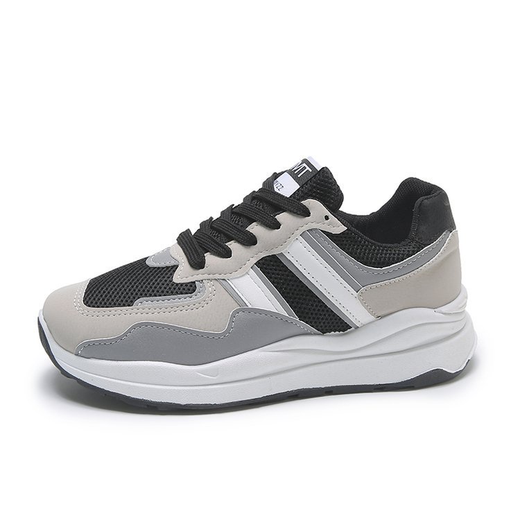 Giày Thể Thao Đế Cao Su Mềm Dày Dặn Siêu Nhẹ Phối Màu Thời Trang Cho Nữ