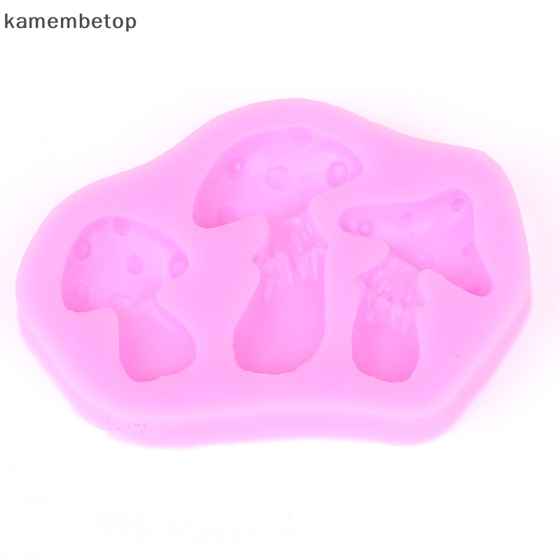Khuôn Làm Bánh Chất Liệu silicone Tự Làm Hình Nấm 3d Dễ Thương