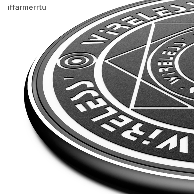 Đệm Sạc Không Dây Cảm Ứng Ma Thuật Hình Tròn Ma Thuật merrtu