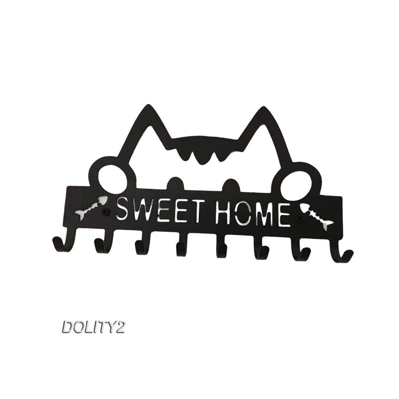 Set 2 Móc Treo Chìa Khóa Gắn Tường Trang Trí Nhà Cửa Ngọt Ngào