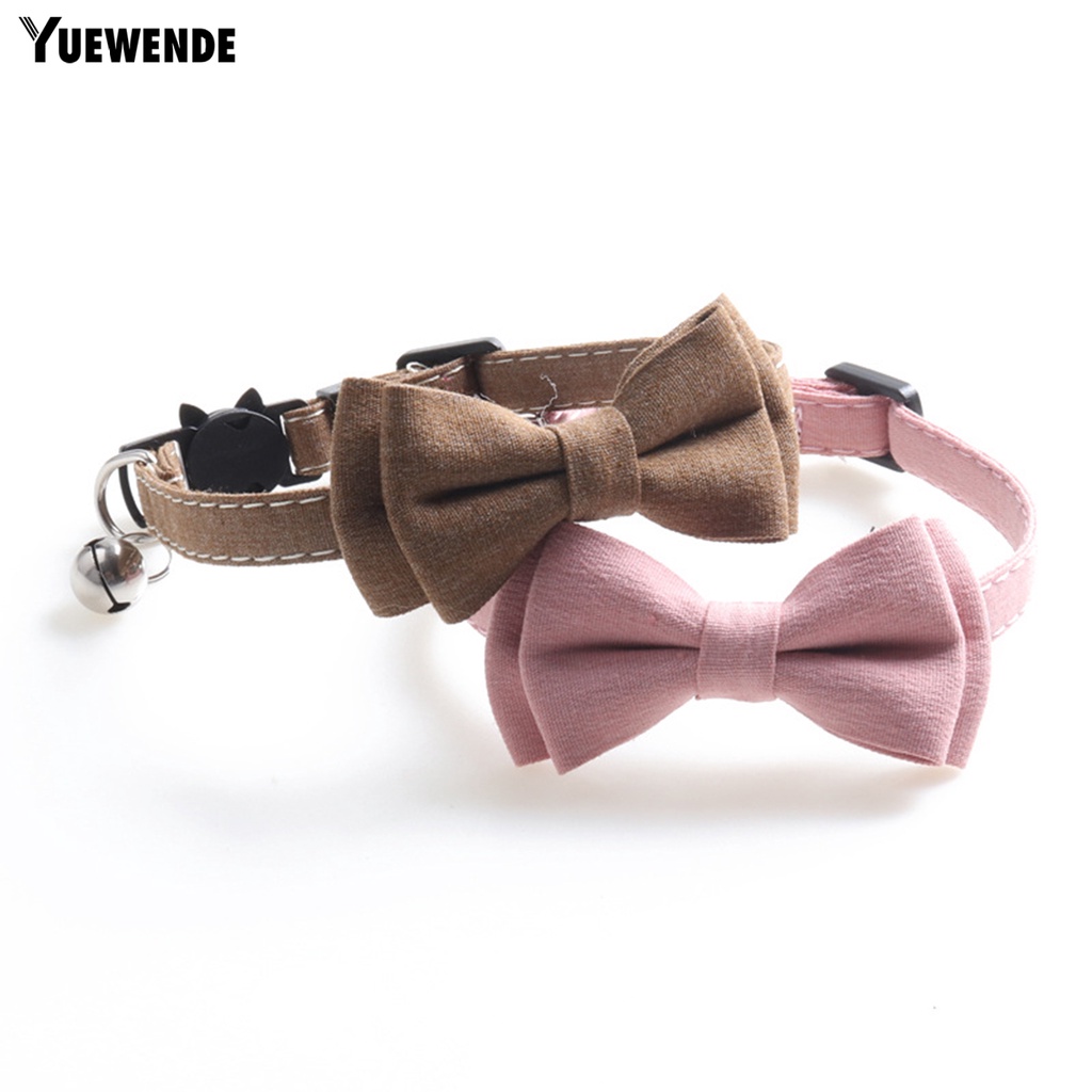 Vòng Cổ Hình Nơ Có Thể Tháo Rời Cho Thú Cưng