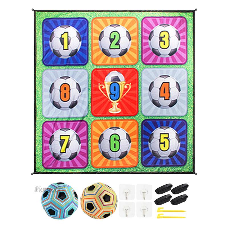 Đồ Chơi Ném Mục Tiêu Tương Tác Với Động Cơ Đá Bóng Cho Bữa Tiệc Bãi Biển Fenteer1