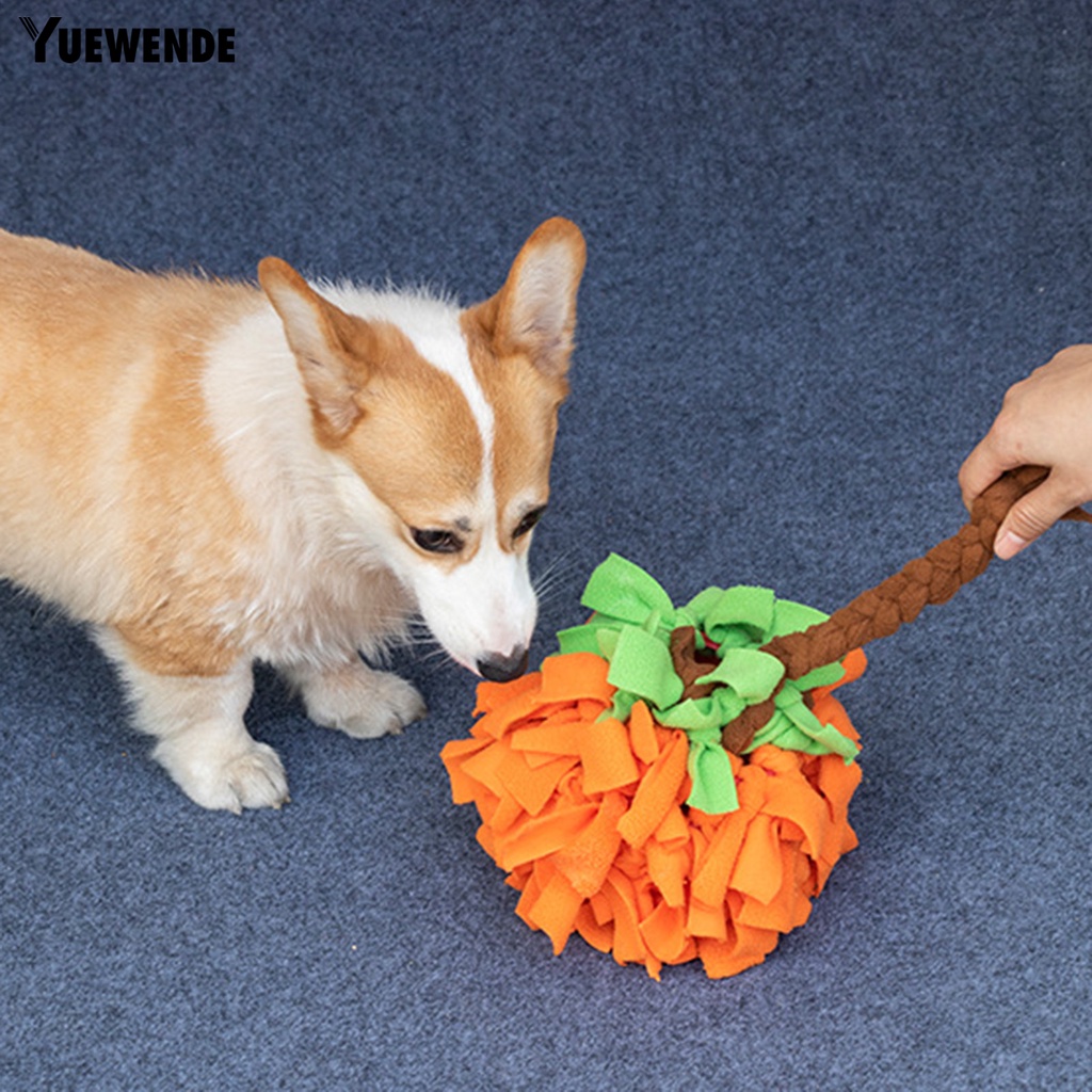 Quả Bóng Đồ Chơi Hình Bí Ngô Chống Cắn Cho Thú Cưng