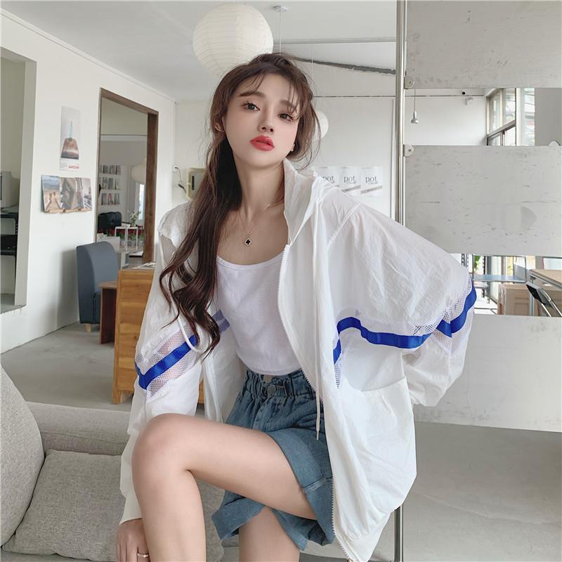 Áo Chống Nắng Chống Tia Cực Tím Dáng Rộng Thời Trang Mùa Hè Cho Nữ