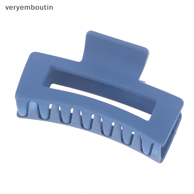 Kẹp Tóc Càng Cua Hình Vuông Đơn Giản 1 Cái Cho Nữ