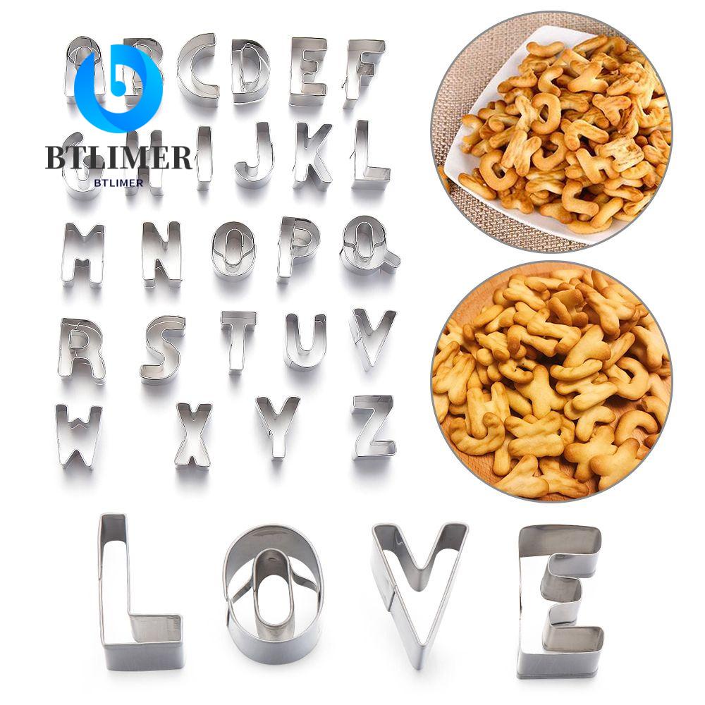 Set 26 / 9 Khuôn Cắt Bánh Quy Hình Số Bằng Thép Không Gỉ