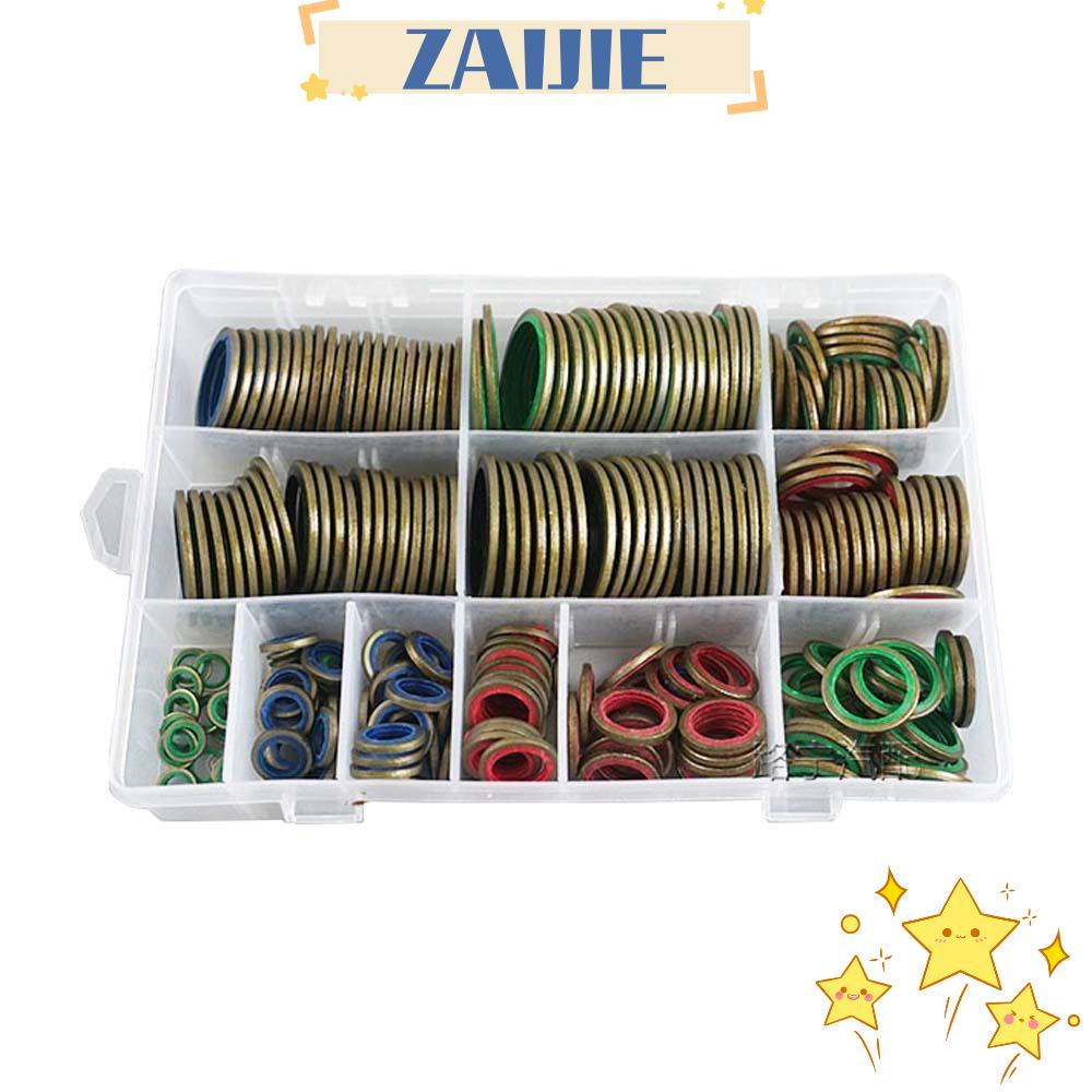 Hộp 240 Vòng Đệm Kín Ống Dầu Bằng Kim Loại ZAIJIE24